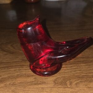 Cardinal Of Love Signed Bird Figurine